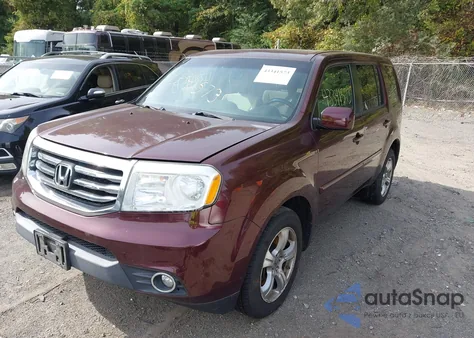 2013 Honda Pilot Ex из США, поврежденный, VIN 5FNYF4H44DB071516